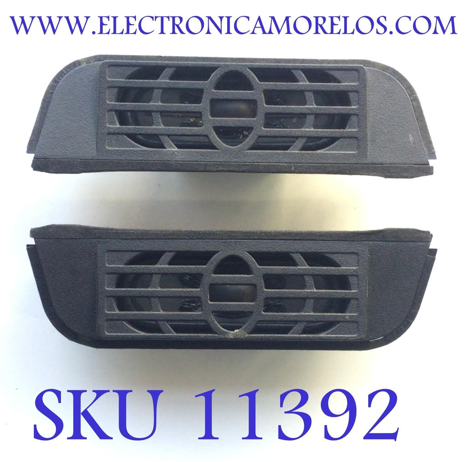 KIT DE BOCINAS PARA TV SONY / NUMERO DE PARTE 1-859-099-11 / 8Ω 10W / 65B06 / MODELO KDL-40R510C / KDL40R510C	